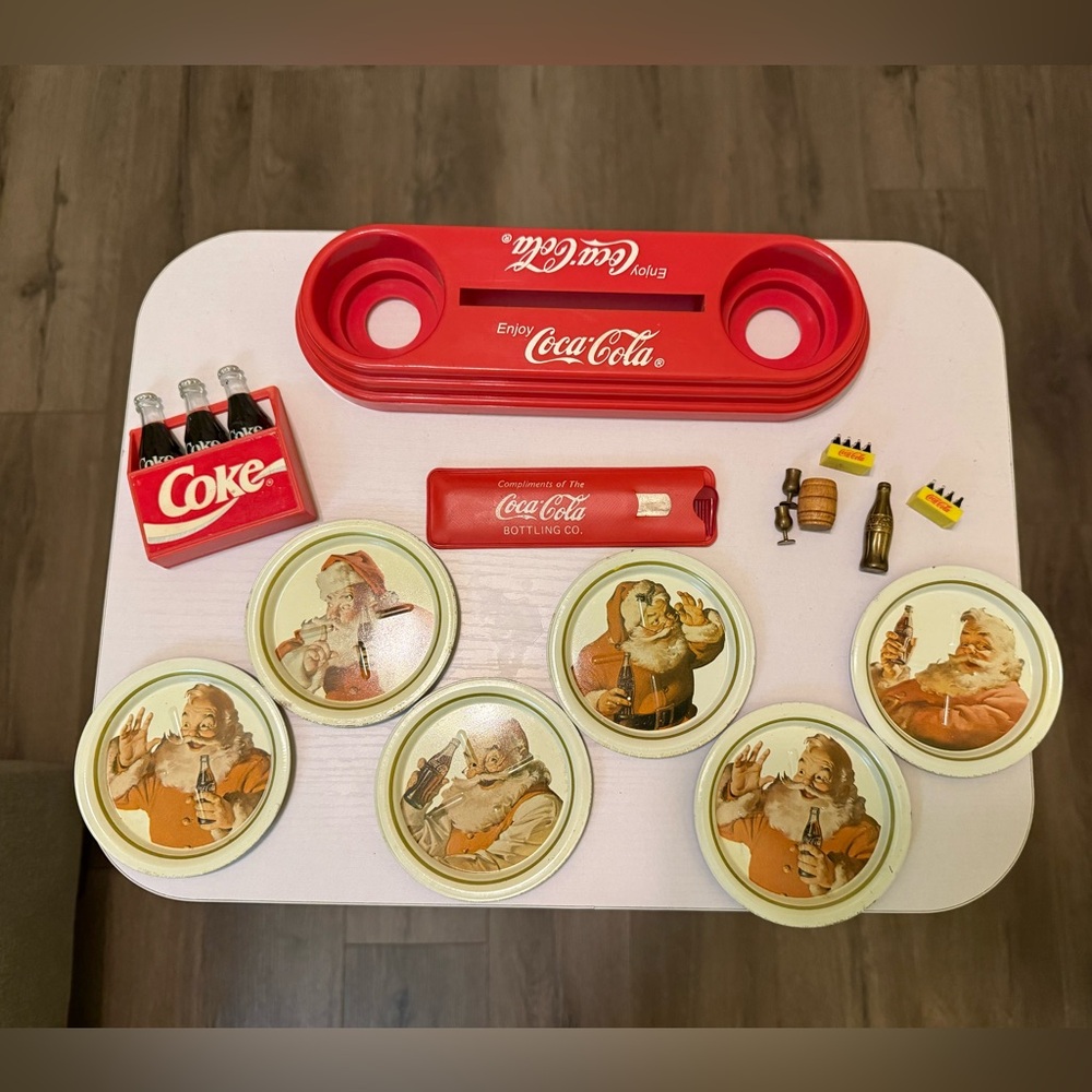 Vintage coca cola collectibles lot